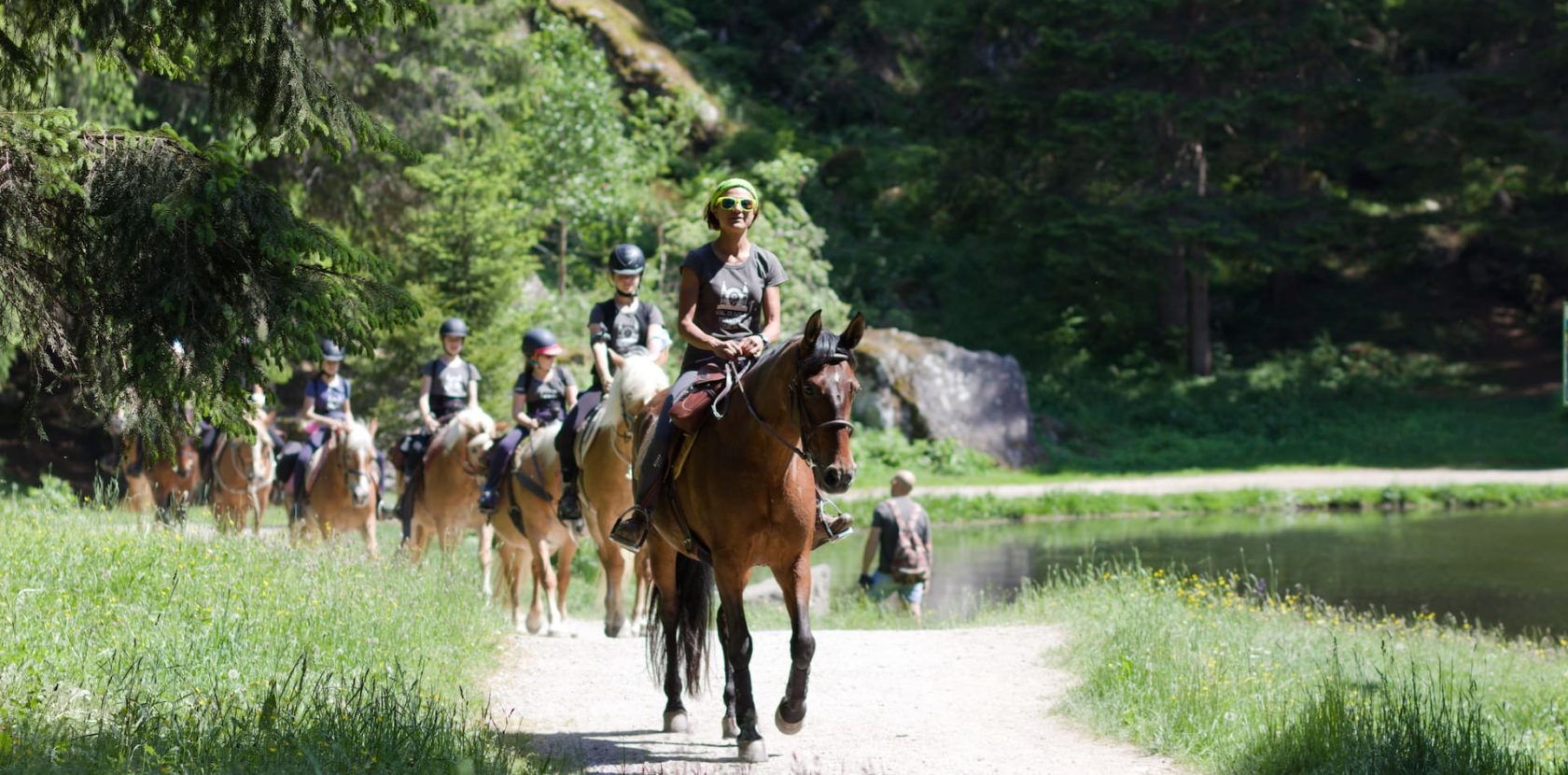 Scuola di trekking a cavallo